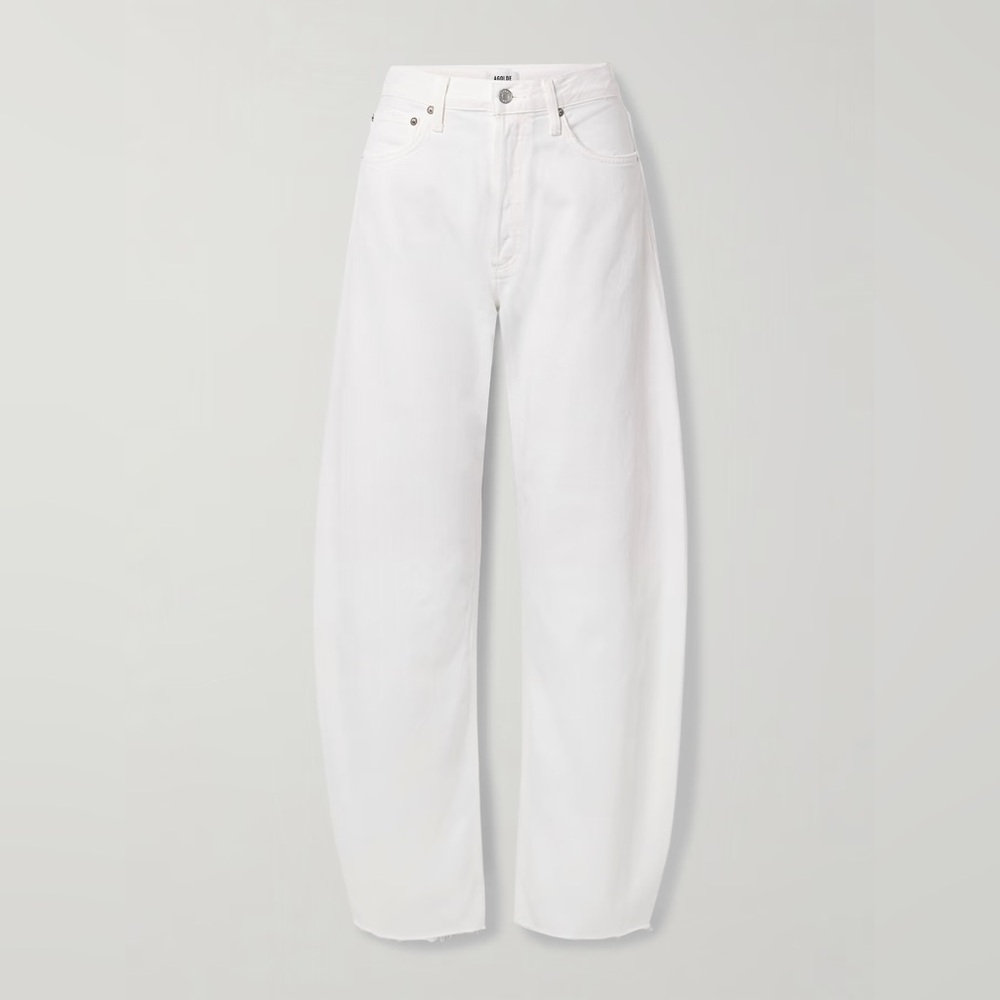 AGOLDE Luna High Rise Pieced Taper Barrel Jean